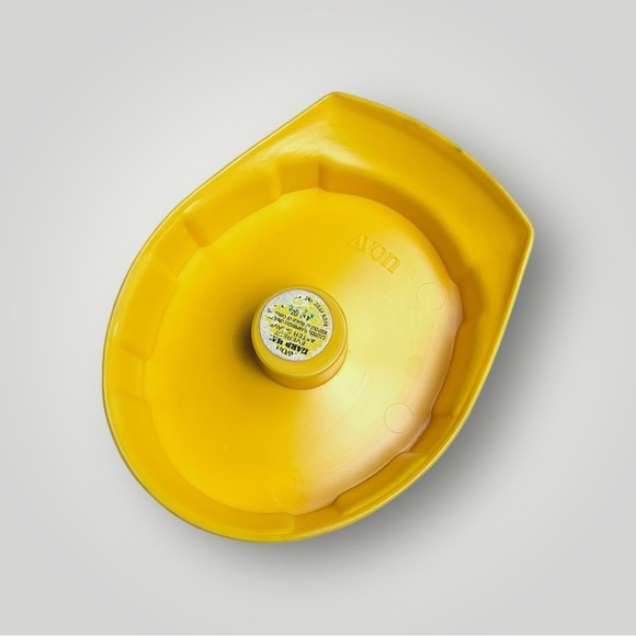 Vintage Avon Construction Yellow Hard Hat After Shave Bottle - Picture 11 of 13